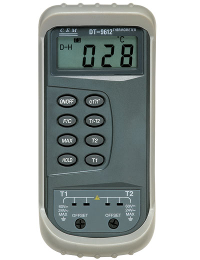 DT-9610B/9612/629/630温度测试仪