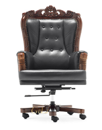 真皮实木大班椅老板椅办公座椅办公椅