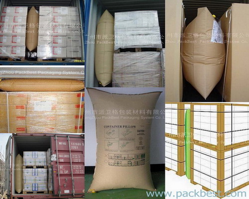 供应集装箱专用缓冲充气袋