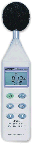 数位式噪音计声级计CENTER320
