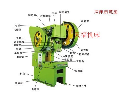 推荐16吨冲床价格,桂林30吨冲床价格,冲床生产厂家