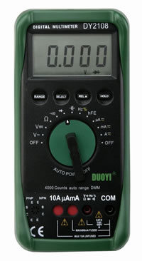 DY2108智能型数字万用表
